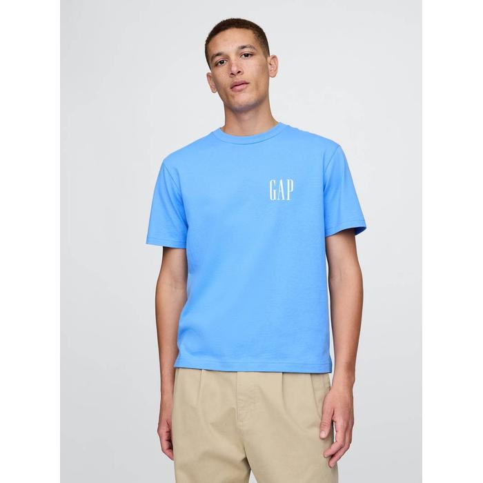 Футболка с логотипом Gap в тяжелом весе