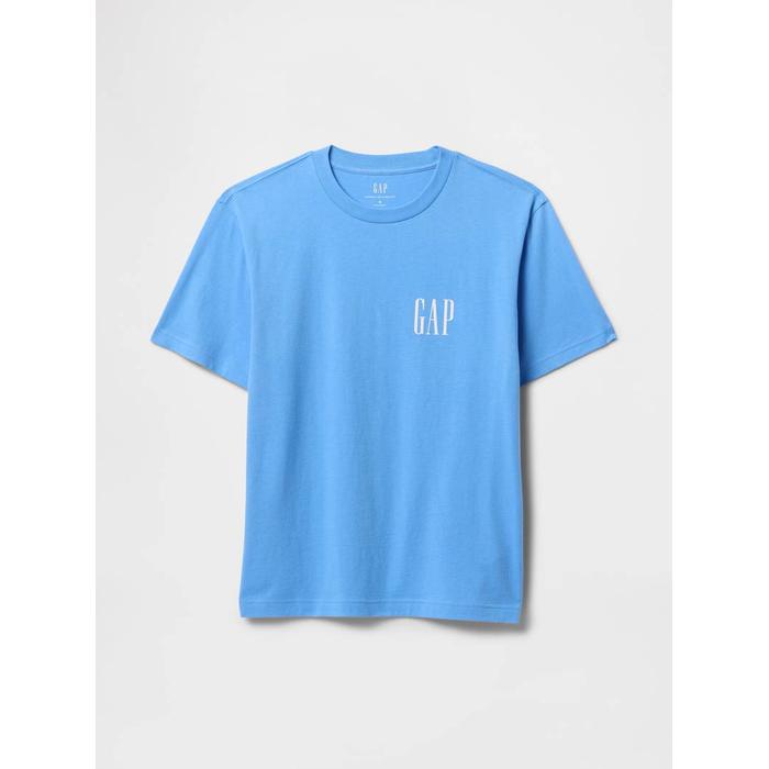 Футболка с логотипом Gap в тяжелом весе