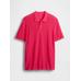 Dokulu Kroşe Polo T-Shirt цвет: Розовый