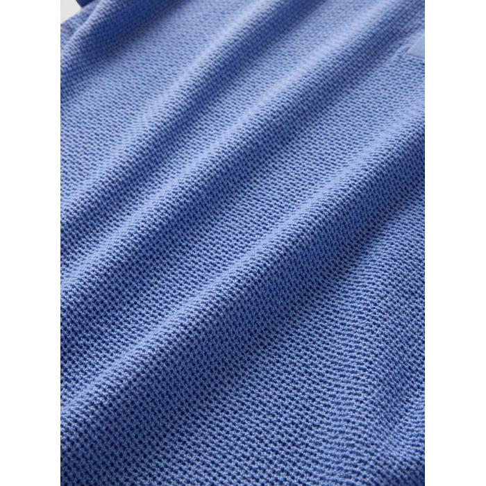 Dokulu Kroşe Polo T-Shirt