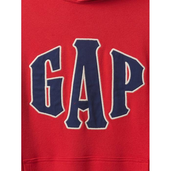 VintageSoft Oversize Gap Logo Kapüşonlu Sweatshirt цвет: Красный
