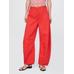 High Rise UltraSoft Horseshoe Jean Pantolon цвет: Красный