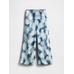 Ультрамягкие джинсовые мешковатые брюки Tie-Dye цвет: Голубой