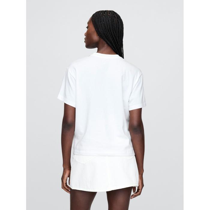 Relaxed Grafik T-Shirt цвет: Белый