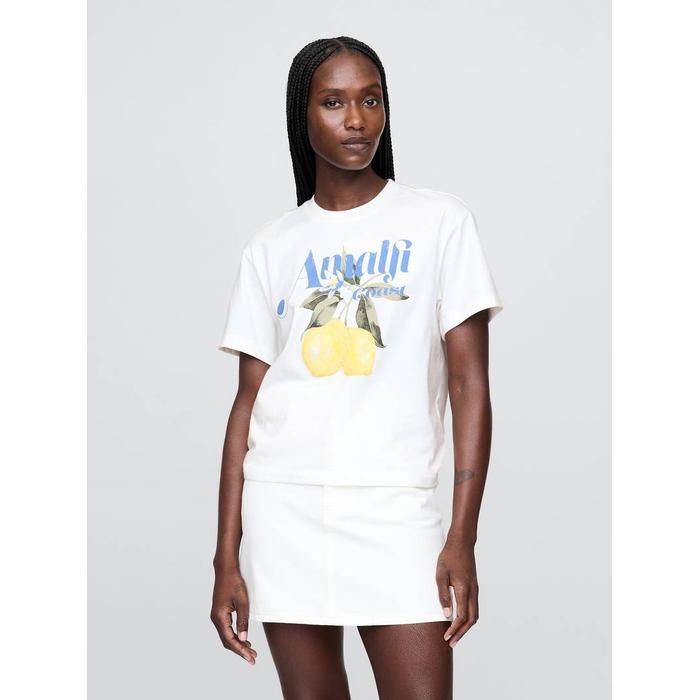 Relaxed Grafik T-Shirt цвет: Белый
