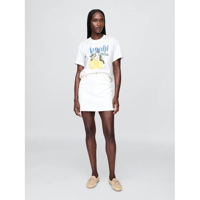 Relaxed Grafik T-Shirt цвет: Белый
