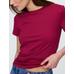 Yuvarlak Yaka Basic T-Shirt цвет: Красный