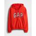 Relaxed Толстовка на молнии с логотипом Gap цвет: Красный