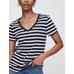 V Yaka T-Shirt цвет: Синий