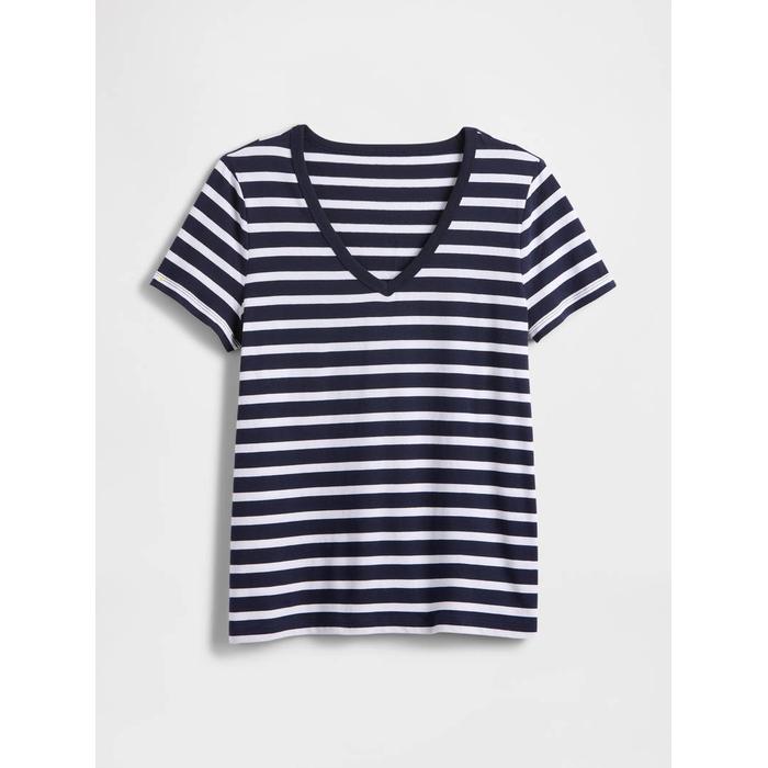 V Yaka T-Shirt цвет: Синий