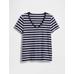 V Yaka T-Shirt цвет: Синий