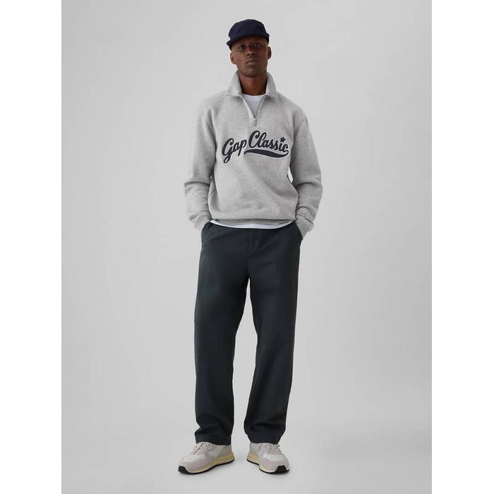 Gap Logo Vintage Soft Fermuarlı Pullover Sweatshirt