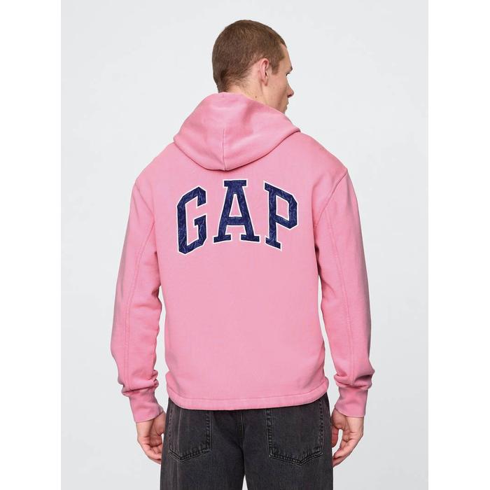 Толстовка с капюшоном с логотипом Gap цвет: Розовый