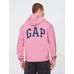 Толстовка с капюшоном с логотипом Gap цвет: Розовый