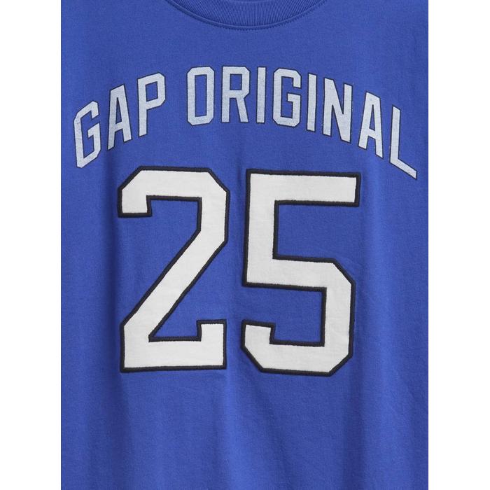 Футболка из Джерси с логотипом Gap цвет: Голубой