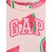 Платье с логотипом Gap цвет: Розовый