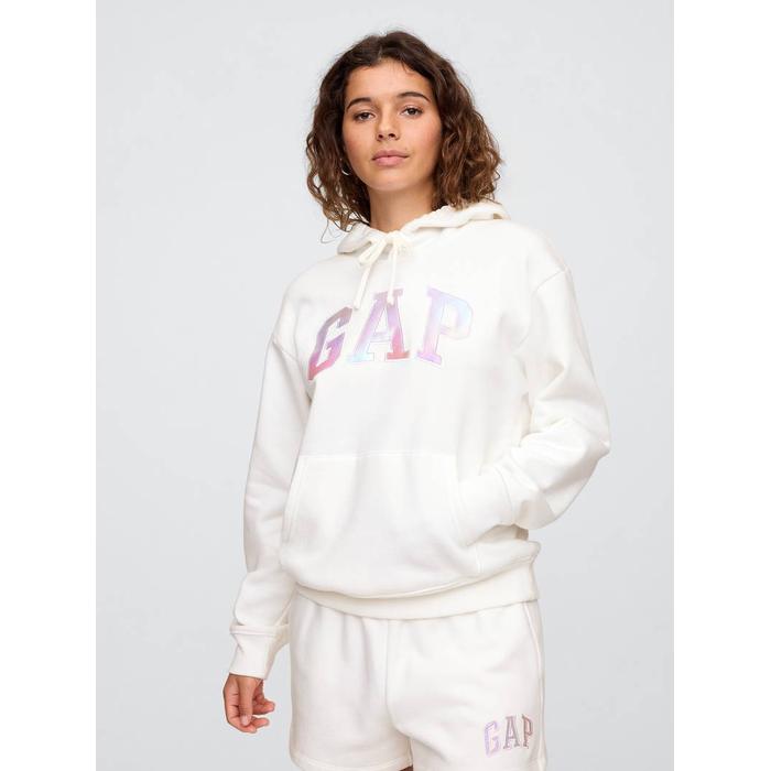 Флисовая толстовка с логотипом Gap цвет: Белый