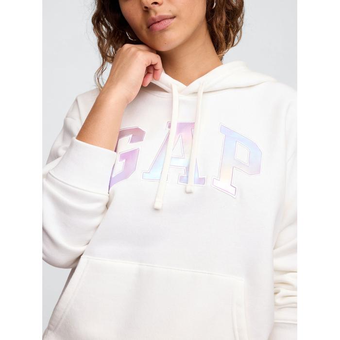 Флисовая толстовка с логотипом Gap цвет: Белый