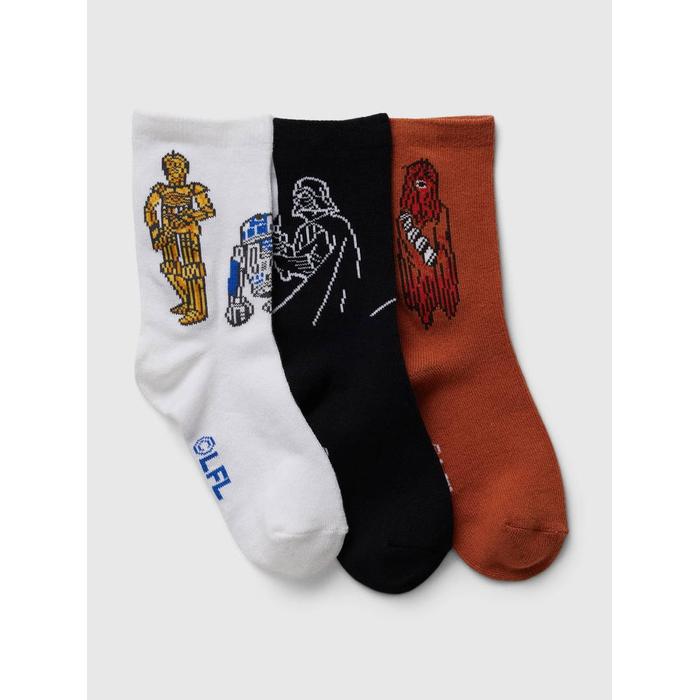 Комплект носков Star Wars™ Crew 3s Круглый воротничок цвет: Жёлтый