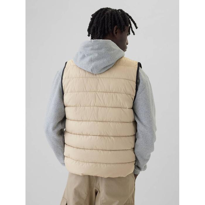 Gap Logo ColdControl Puffer Şişme Yelek цвет: Бежевый