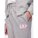 Relaxed Спортивные штаны джоггера из махровой ткани с логотипом Gap