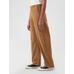 High Rise Kadife Tapered Ankle Pantolon цвет: Коричневый