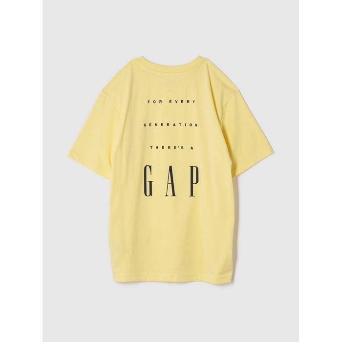 Футболка с логотипом Gap цвет: Жёлтый