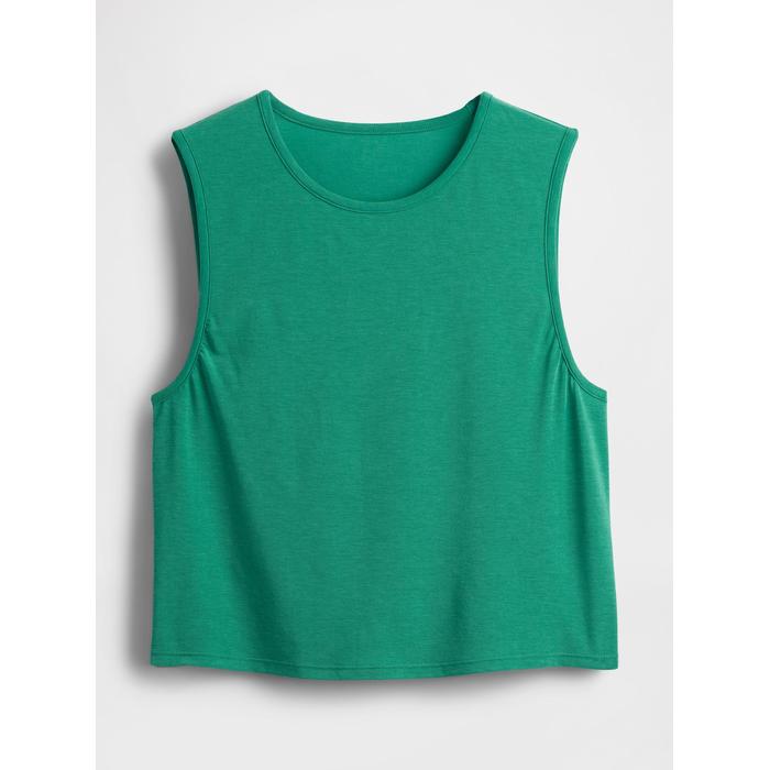 GapFit Breathe Crop T-Shirt цвет: Зелёный