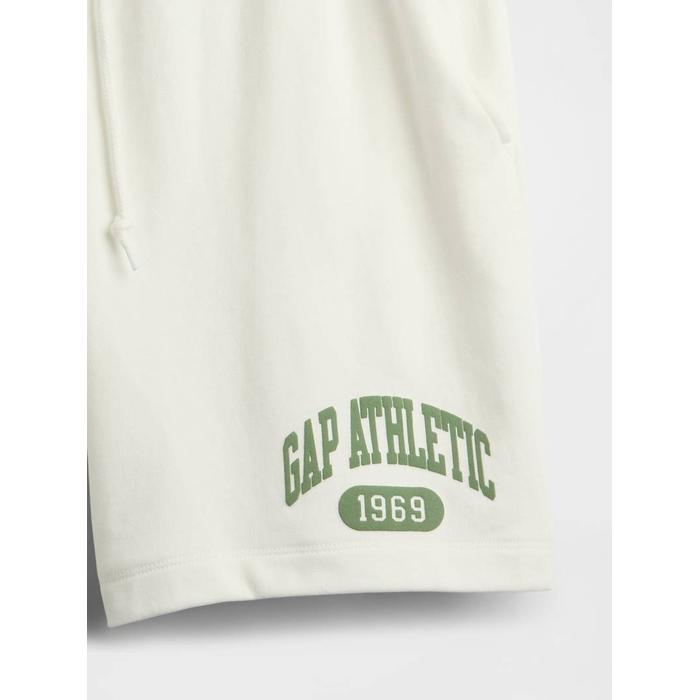Винтажные шорты с логотипом Athletic Gap Easy цвет: Белый