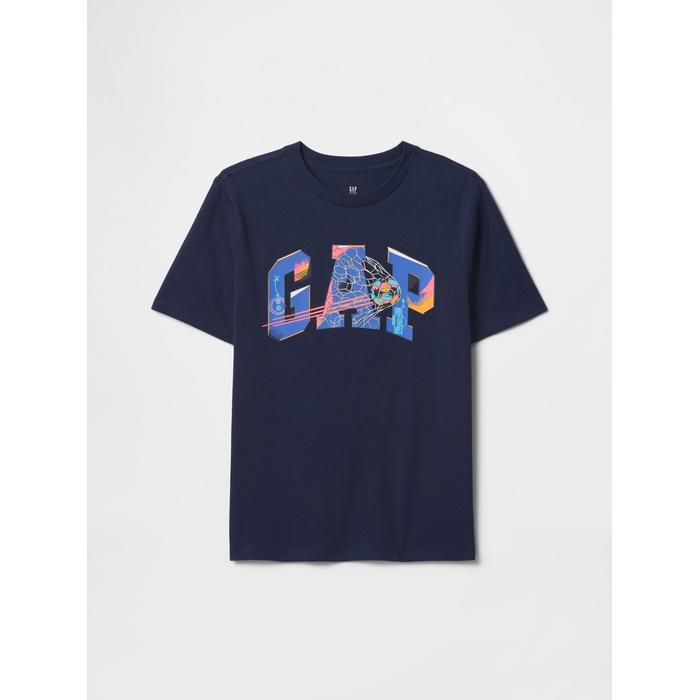 Футболка с логотипом Gap цвет: Чёрный