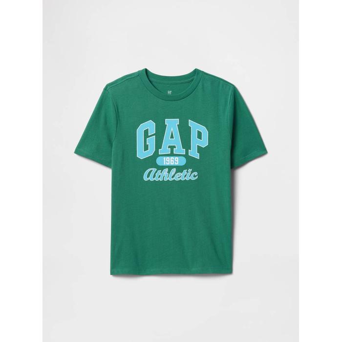 Футболка с логотипом Gap цвет: Зелёный