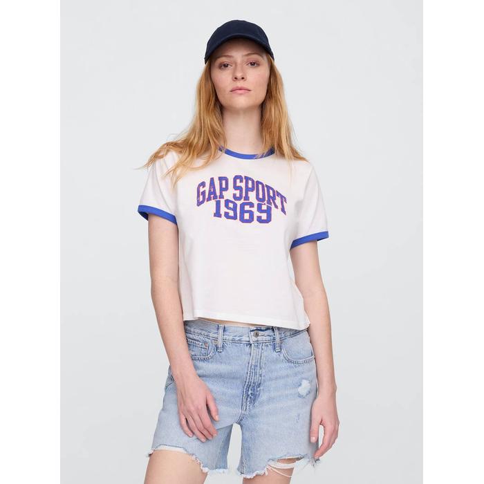 Футболка с логотипом Gap цвет: Белый