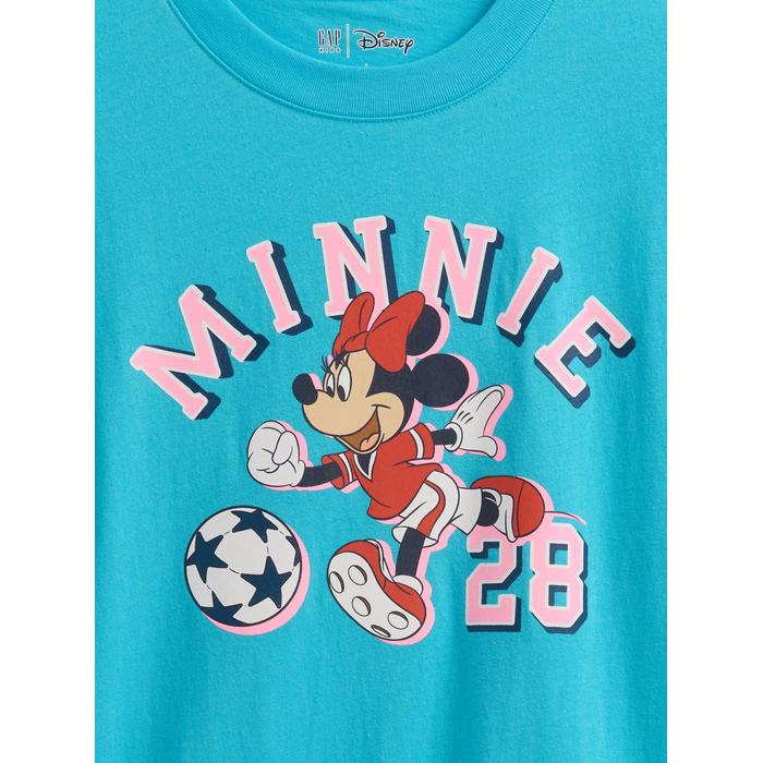 Disney Футболка с принтом Минни цвет: Голубой