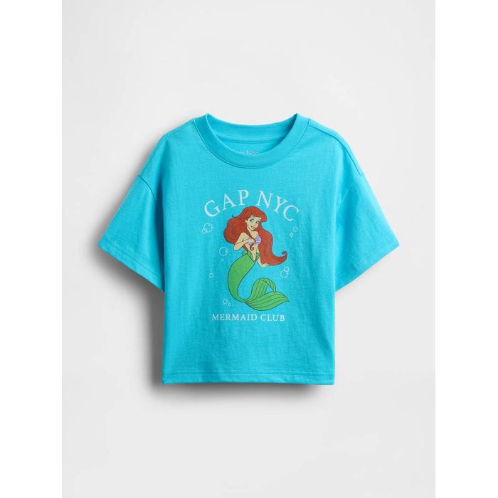 Gap × Disney Графическая футболка цвет: Голубой
