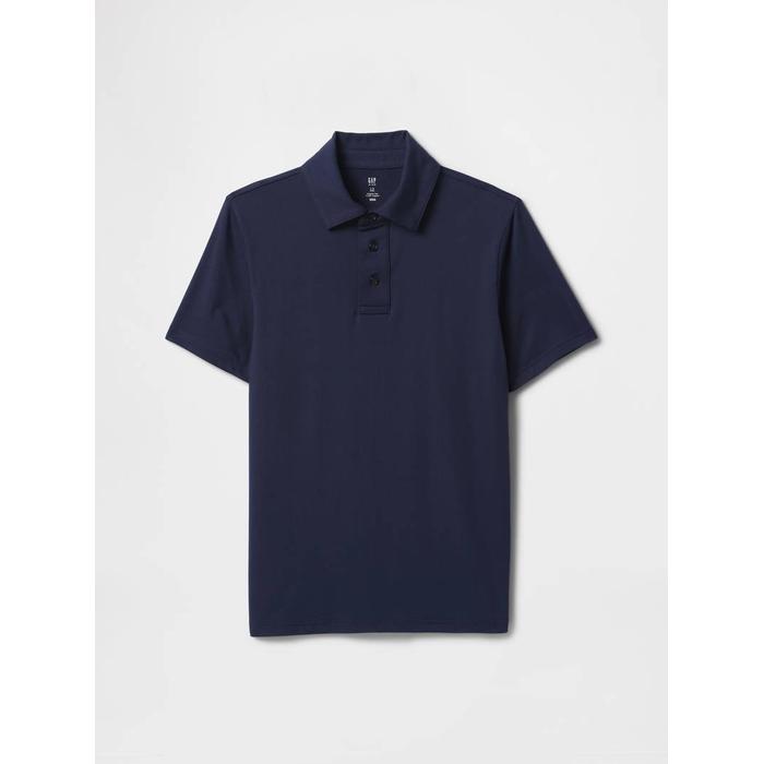 GapFit Tech Производительности Polo T-Shirt цвет: Чёрный