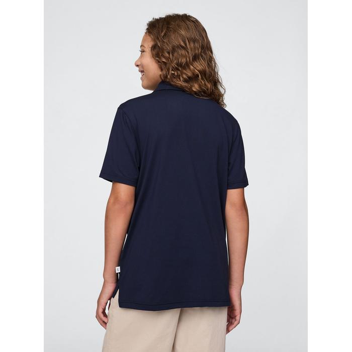 GapFit Tech Производительности Polo T-Shirt цвет: Чёрный