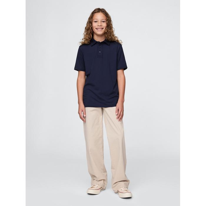 GapFit Tech Производительности Polo T-Shirt цвет: Чёрный
