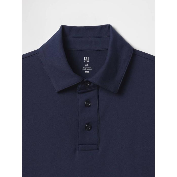 GapFit Tech Производительности Polo T-Shirt цвет: Чёрный