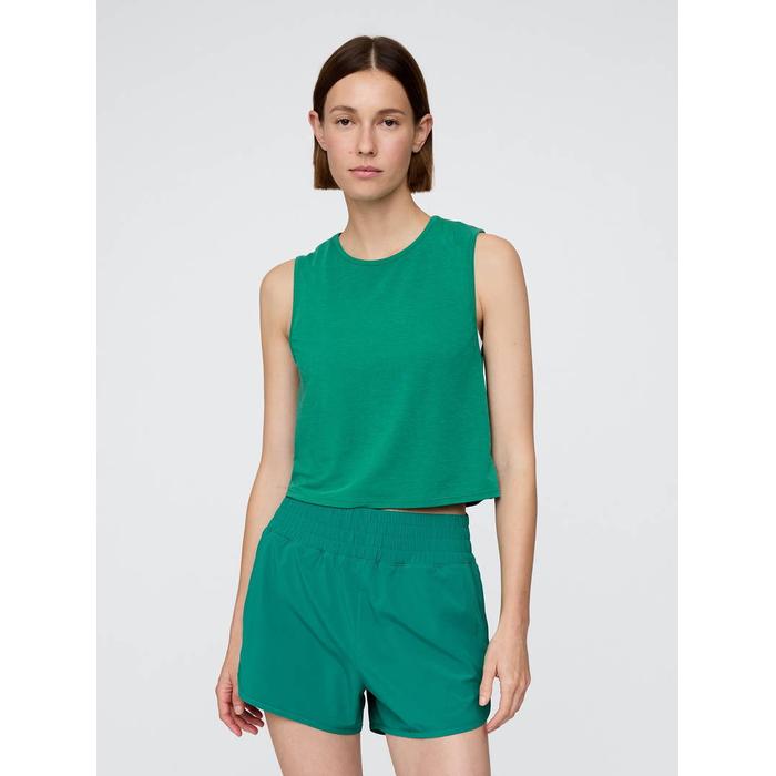 GapFit Breathe Crop T-Shirt цвет: Зелёный