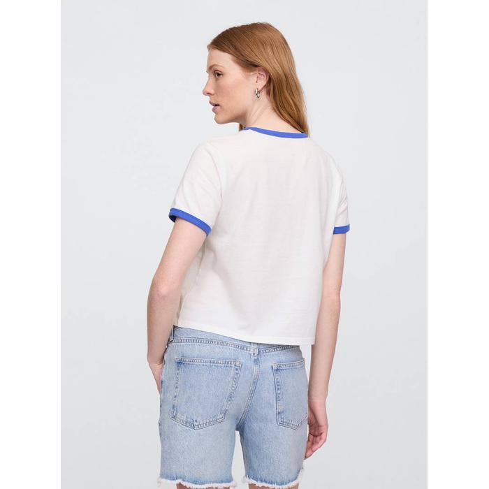 Футболка с логотипом Gap цвет: Белый