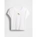 Grafikli Crop T-Shirt цвет: Белый
