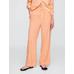 Mid Rise Keten Karışımlı Pull-On Wide-Leg Pantolon цвет: Оранжевый