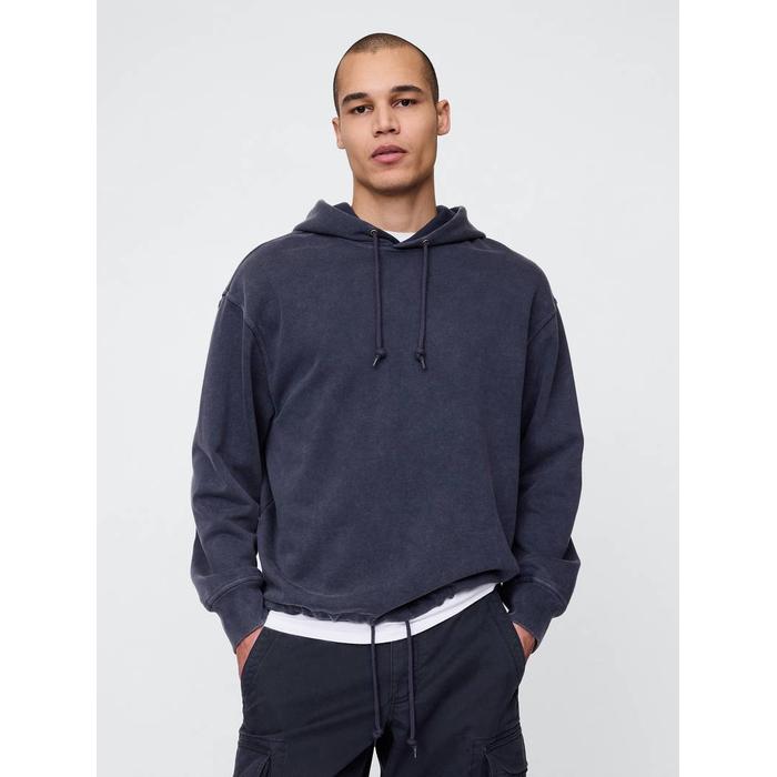 Gap Logo Kapüşonlu Sweatshirt цвет: Синий