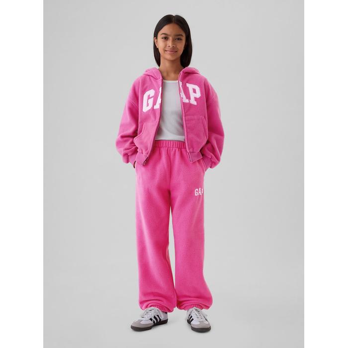 Gap Logo Polar Fleece Jogger Eşofman Altı цвет: Розовый