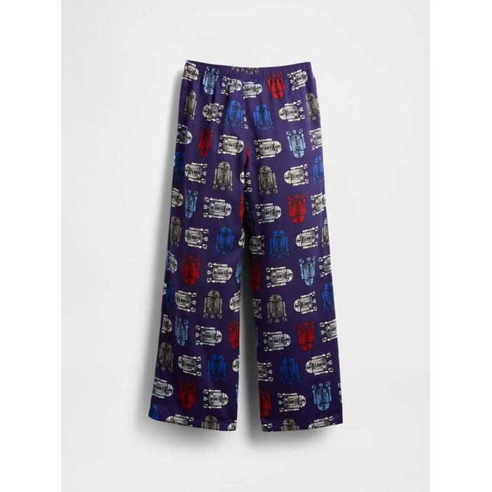 Kids Star Wars Geri Dönüştürülmüş Flannel PJ Pantolon