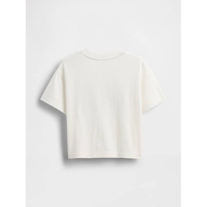 Футболка с логотипом Baby &amp; Toddler Oversize Gap с логотипом Baby &amp; Toddler цвет: Белый