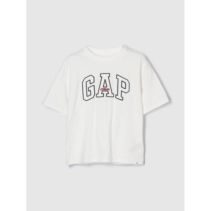 Kids Relaxed Gap Logo T-Shirt цвет: Белый