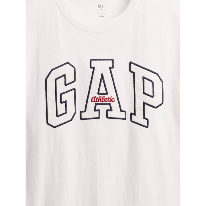 Kids Relaxed Gap Logo T-Shirt цвет: Белый