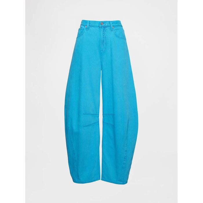 Yüksek Bel Horseshoe Jean Pantolon цвет: Голубой