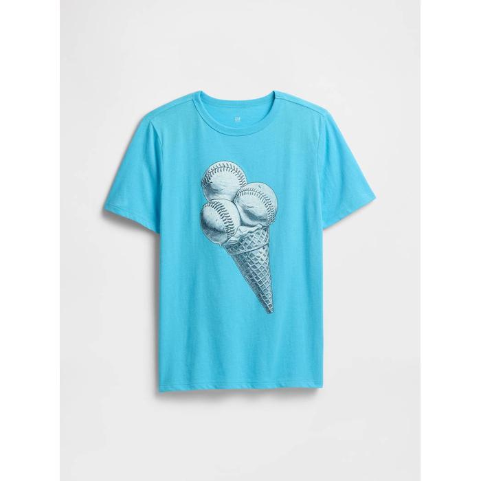 Grafik Baskılı T-Shirt